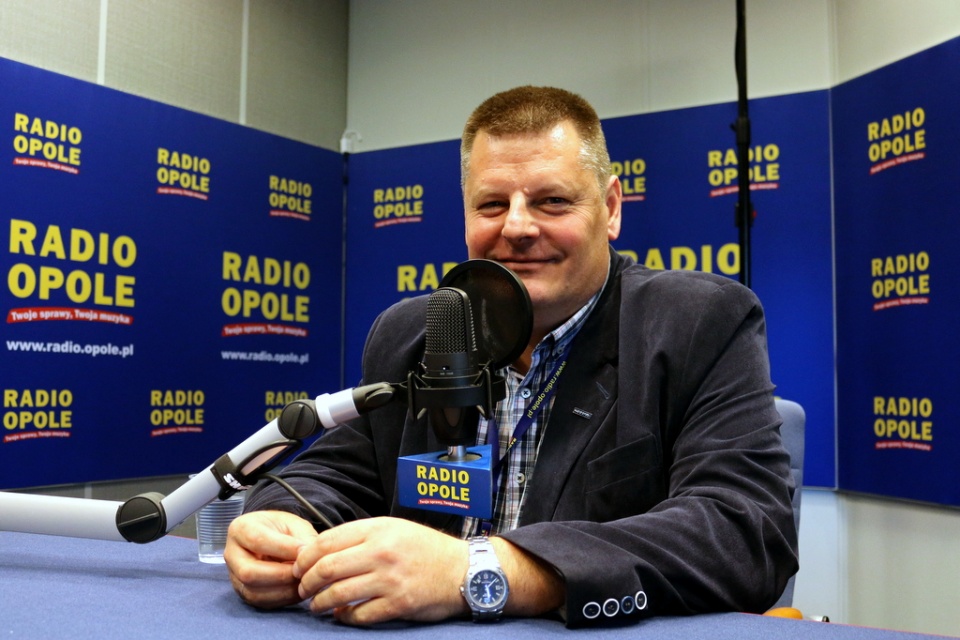 Piotr Moc - prezes Radia Opole [fot. Justyna Krzyżanowska]