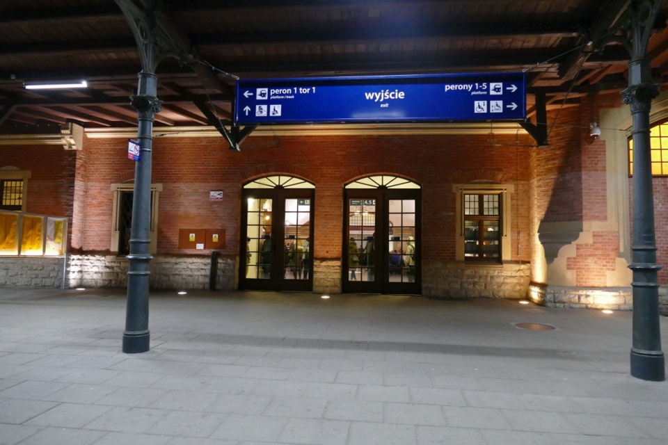 Dworzec Główny PKP w Opolu © [fot. Małgorzata Ślusarczyk]