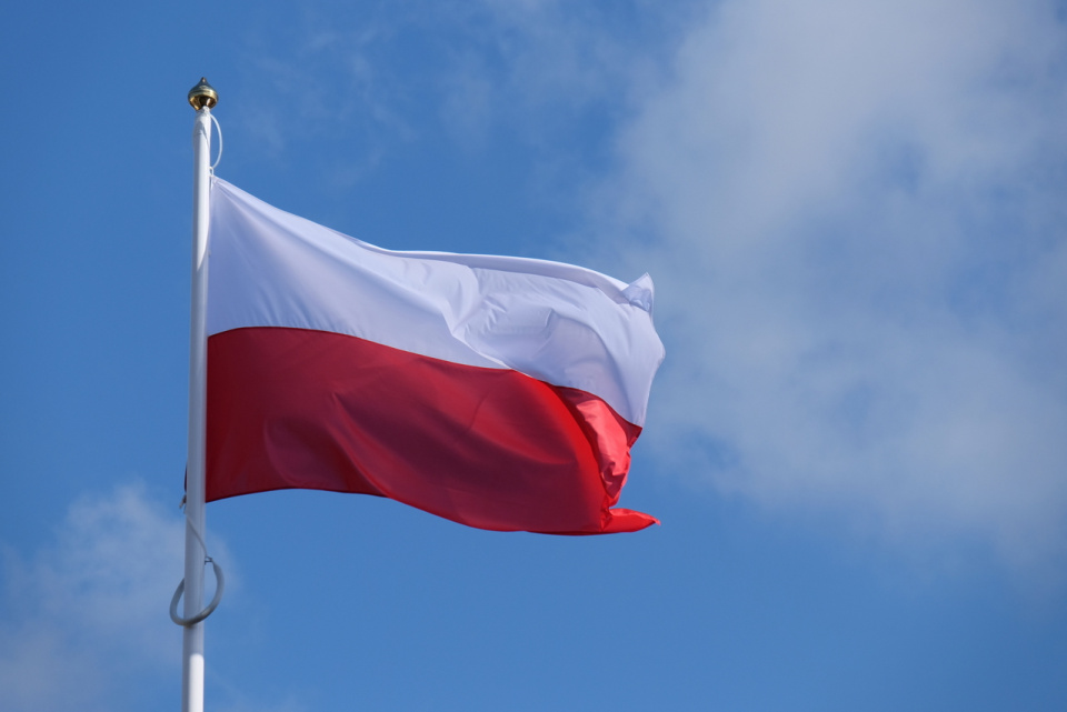 Flaga Polski [fot. Wanda Kownacka]