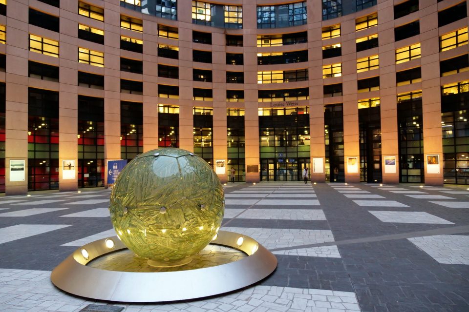 Parlament Europejski w Strasburgu [fot. Marcin Skomudek]