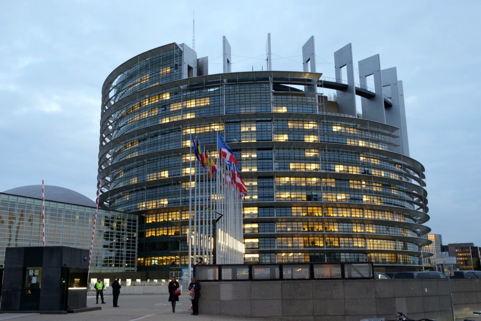 Parlament Europejski w Strasburgu [fot. Marcin Skomudek]