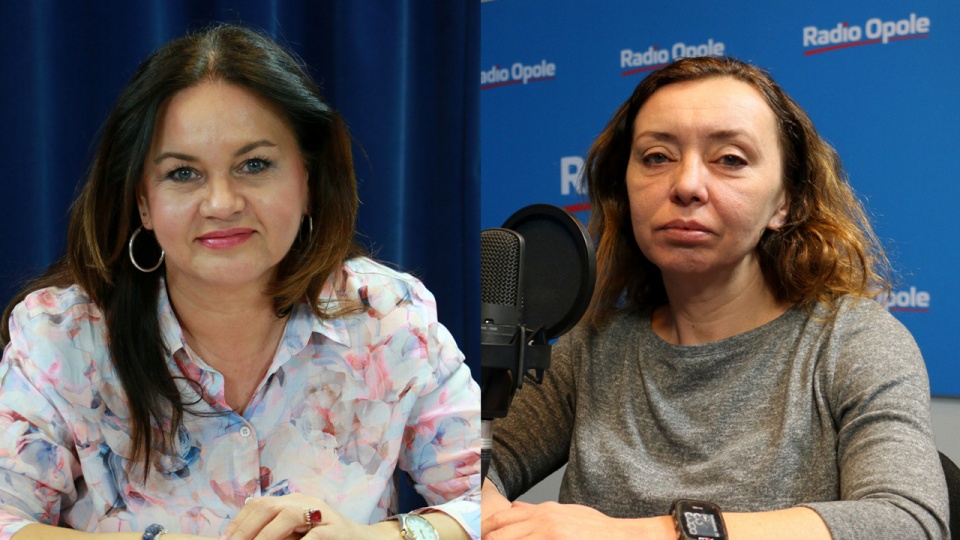 Barbara Kamińska i Małgorzata Wilkos [fot. Radio Opole]