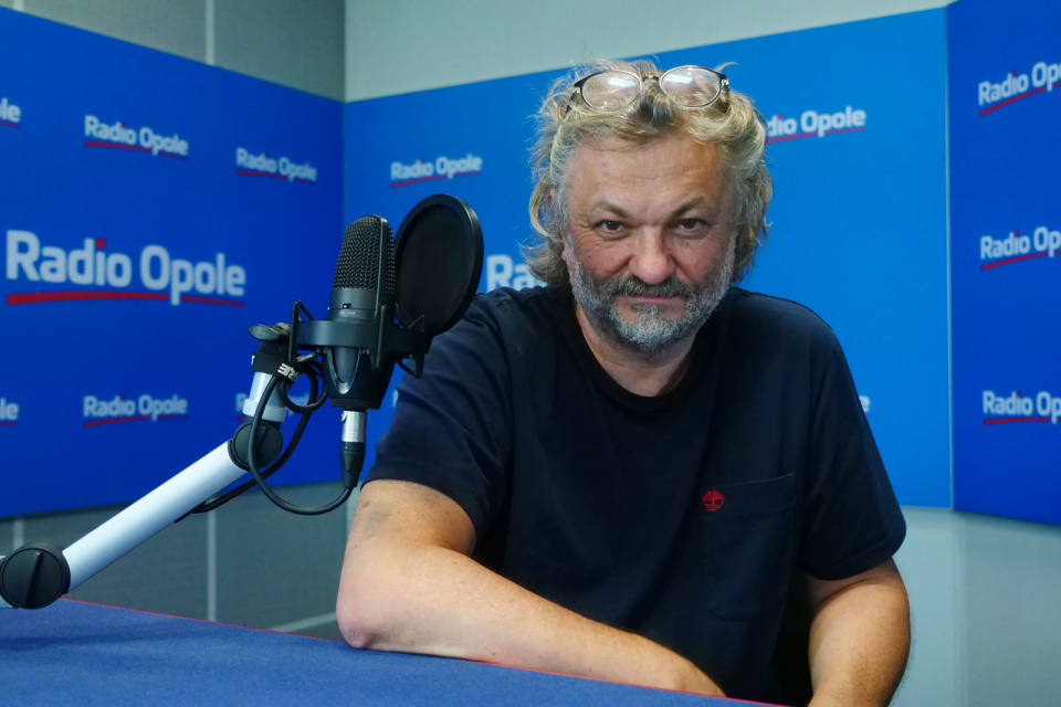 Paweł Chmielewski, reżyser słuchowiska "Wotum" [fot. Wanda Kownacka]