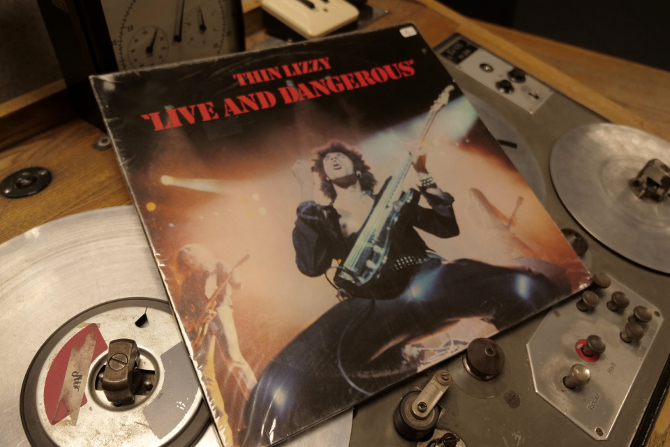 Okładka płyty - Thin Lizzy "Live and dangerous" [fot. Paula Hołubowicz]