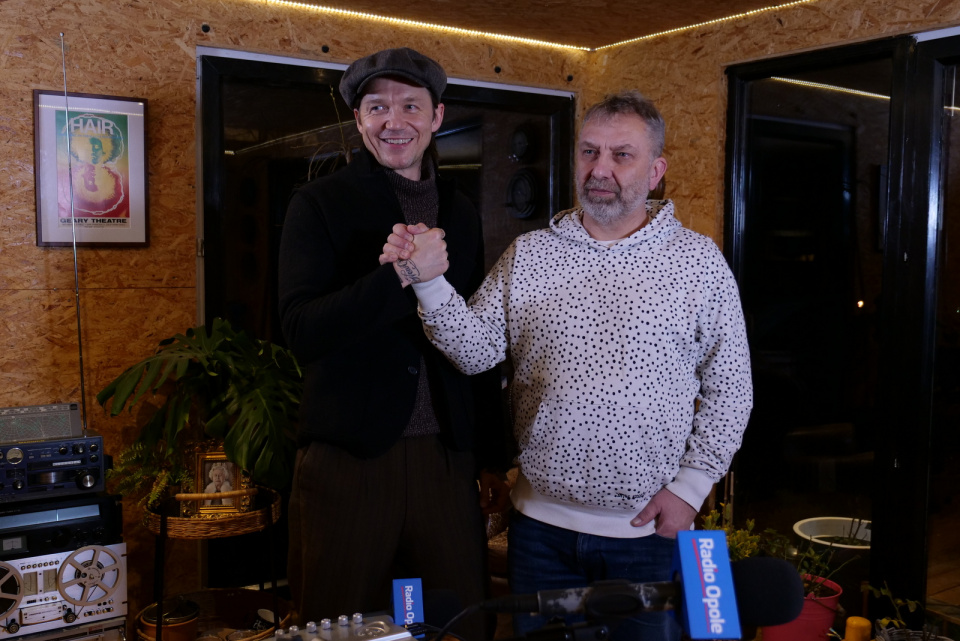 Wojciech Mazolewski i Piotr Metz [fot. Łukasz Fura]