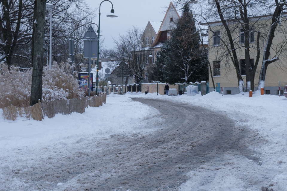Śnieżna zima w Opolu [fot. Łukasz Fura]