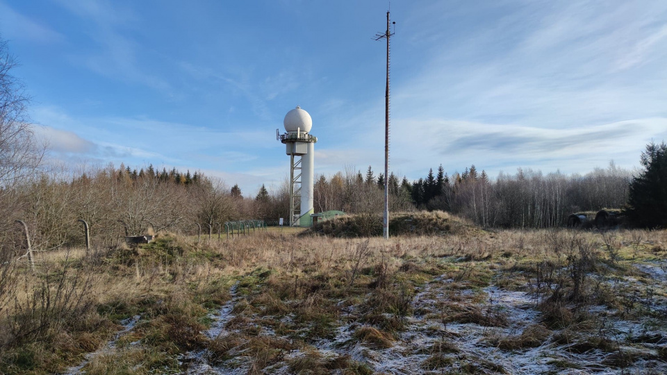 radar meteorologiczny foto: B.Kalisz