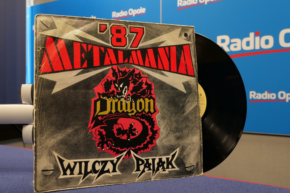 Okładka płyty - Wilczy Pająk i Dragon "Metalmania 