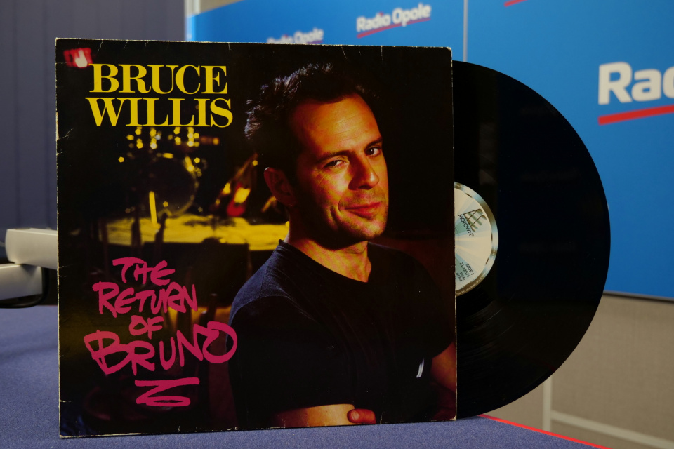 Okładka płyty - Bruce Willis "The return of Bruno" [fot. Paula Hołubowicz]