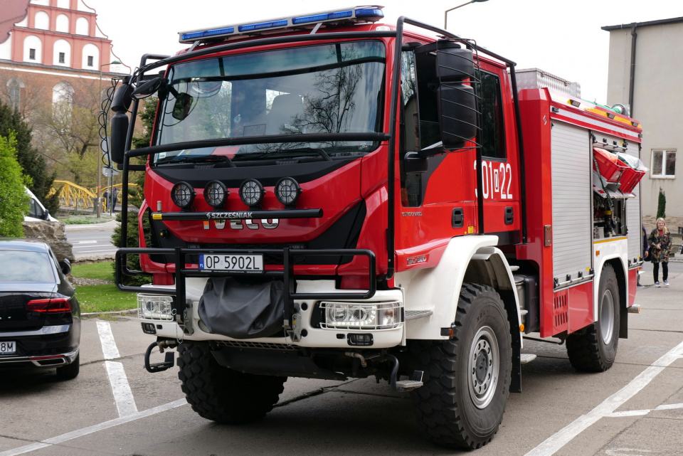 Wóz straży pożarnej [fot. Marcin Boczek]