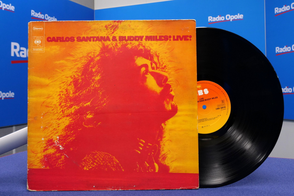 Okładka płyty - Carlos Santana i Buddy Miles "Live" [fot. Paula Hołubowicz]