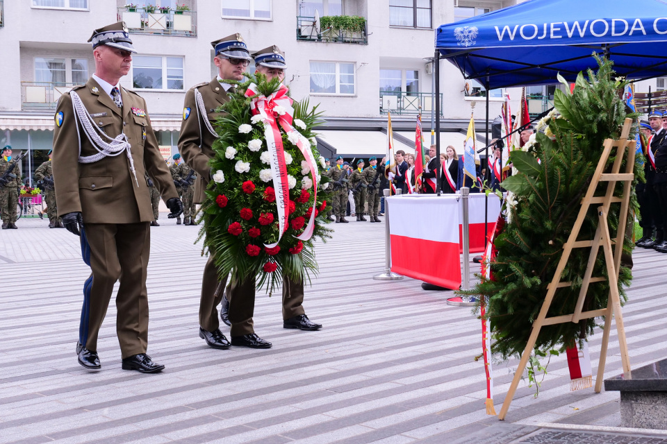 Obchody wybuchu II Wojny Światowej, Opole [fot. Maciej Marciński]