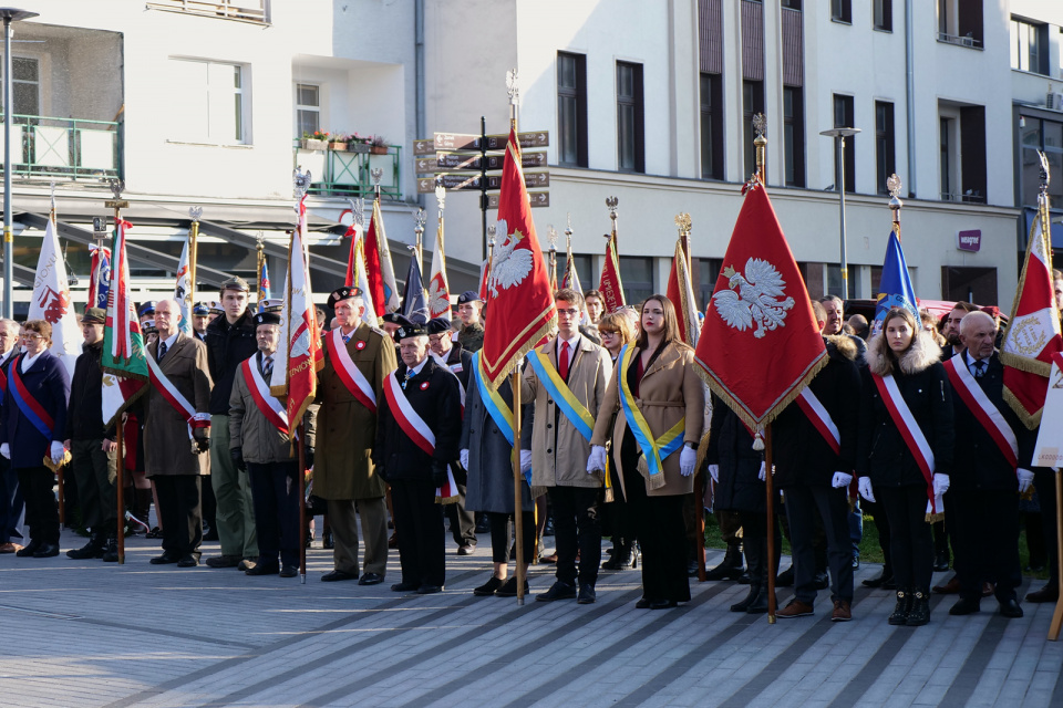uroczystości 103. rocznicy odzyskania niepodległości przez Polskę w Opolu [fot. Maciej Marciński]