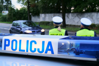 Pijany podjechał do klepu po alkohol [fot. Maciej Marciński]