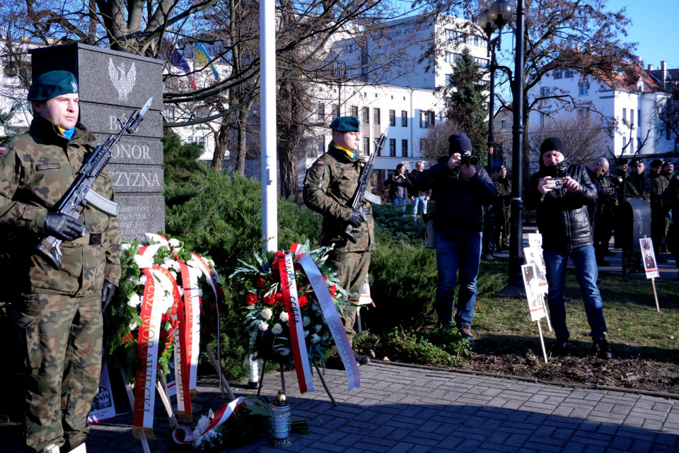 Wojewódzkie obchody Narodowego Dnia Pamięci Żołnierzy Wyklętych w Opolu w 2022 roku[fot. Paula Hołubowicz]