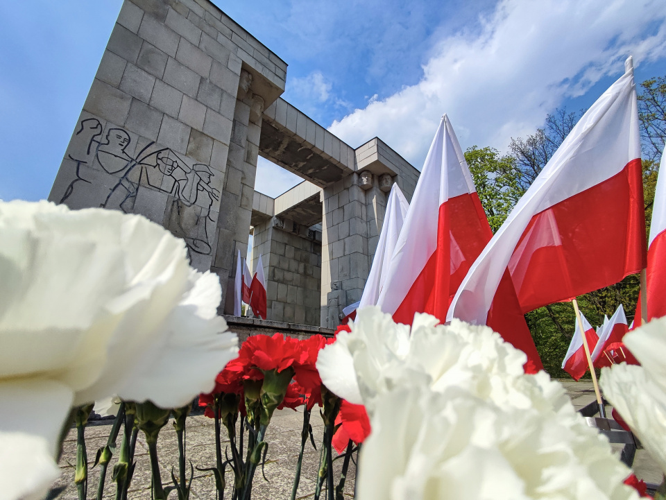 Święto flagi i 101. rocznica wybuchu III powstania śląskiego [fot. Maciej Marciński]