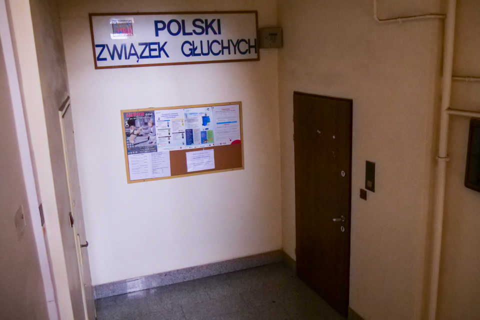 Polski Związek Głuchych w Opolu [fot. Adam Dubiński]