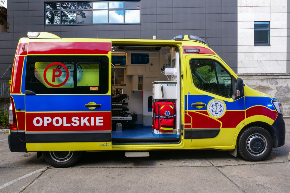 Ambulans [fot. Adam Dubiński]