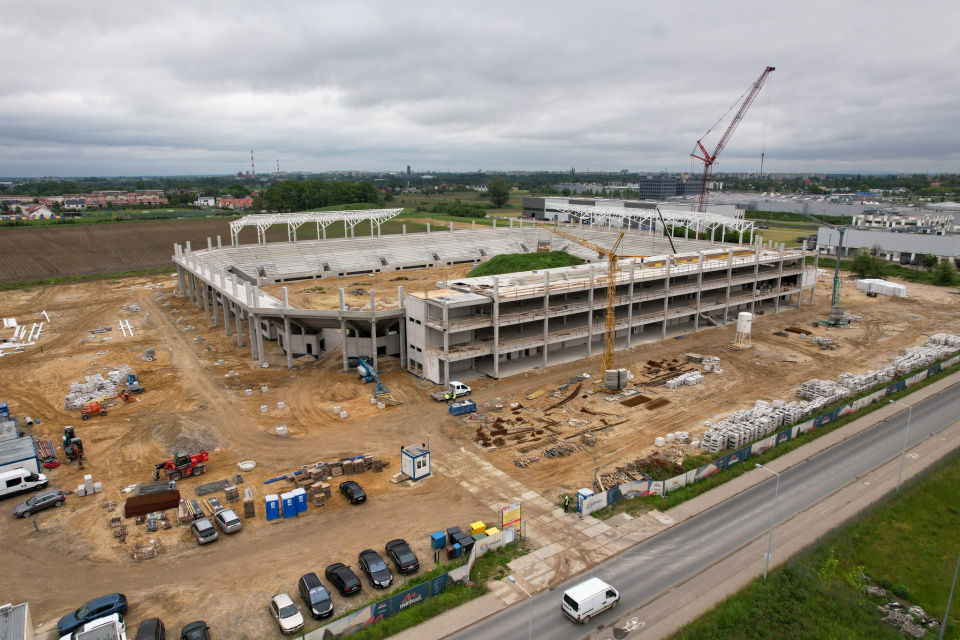 Budowa nowego stadionu w Opolu [fot. Jarosław Madzia]