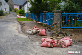 Sytuacja po nawałnicy w gminie Głogówek [fot. Marcin Boczek]