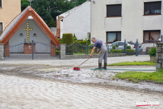 Sytuacja po nawałnicy w gminie Głogówek [fot. Marcin Boczek]