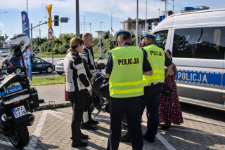 Akcja "Weekend bezpiecznego motocyklisty" [fot. Jędrzej Łuczak]