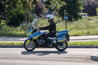 Akcja "Weekend bezpiecznego motocyklisty" [fot. Jędrzej Łuczak]