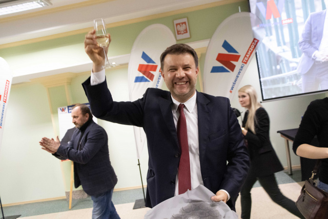 Arkadiusz Wiśniewski z najlepszym wynikiem wśród prezydentów miast wojewódzkich Żartując, tylko 2 proc. mniej niż Putin