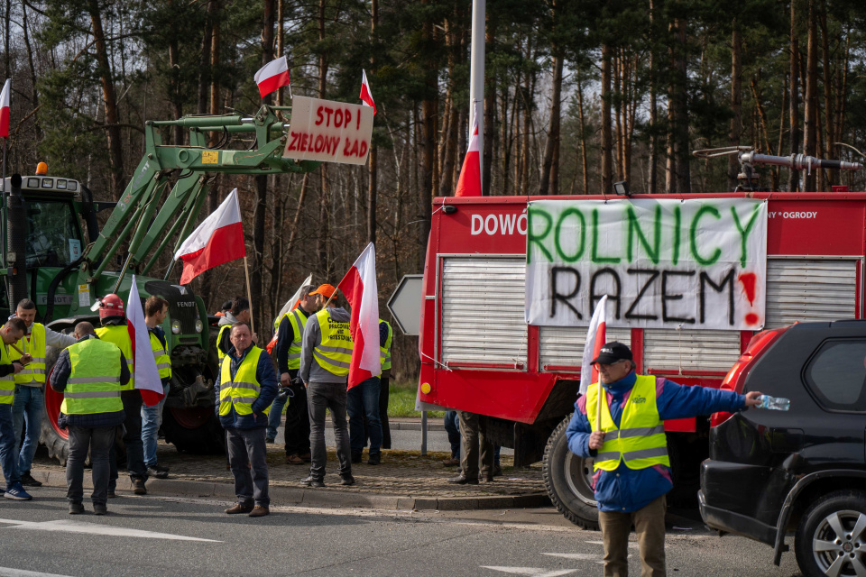 Протест аграріїв Опольського регіону (фото Jarosław Madzia)