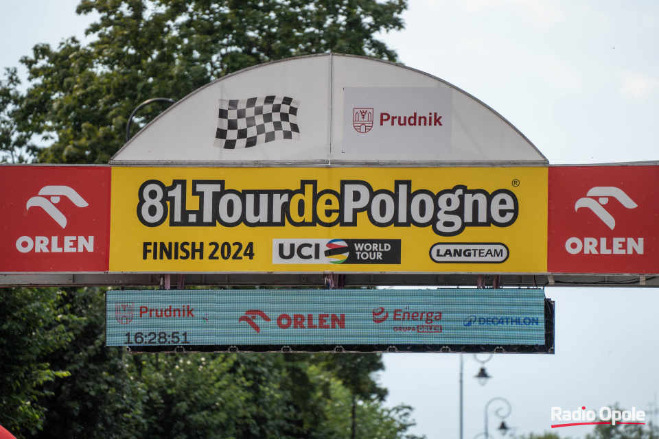 Finisz 81. Tour de Pologne w Prudniku [fot. Jędrzej Łuczak]