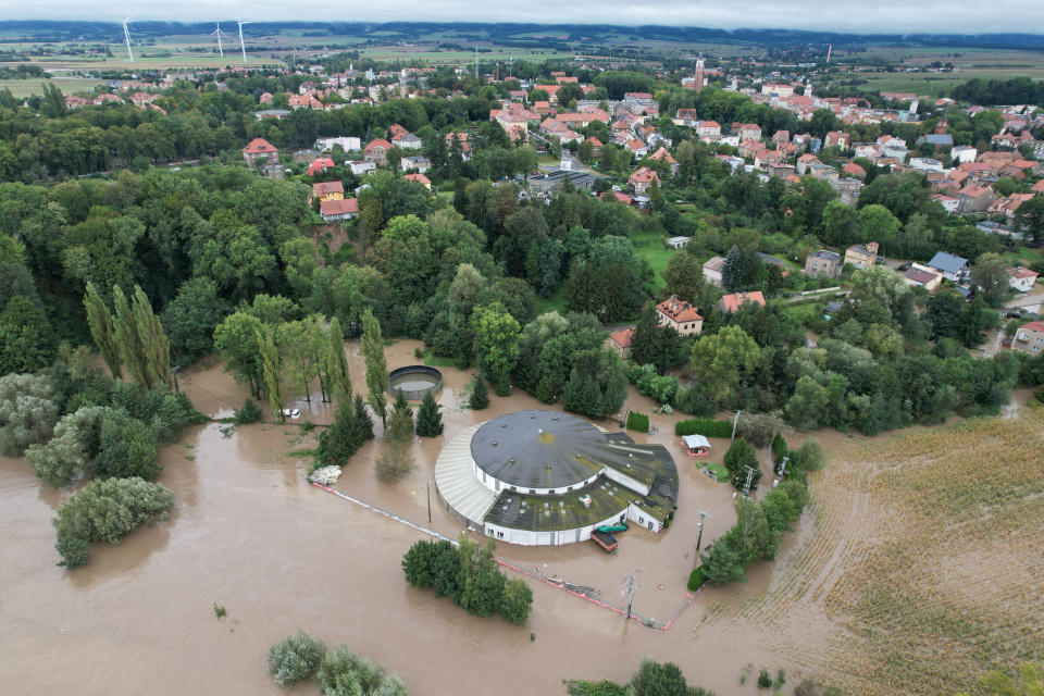 Podtopienia w Paczkowie (15.09.24.) [fot. Marcin Boczek]