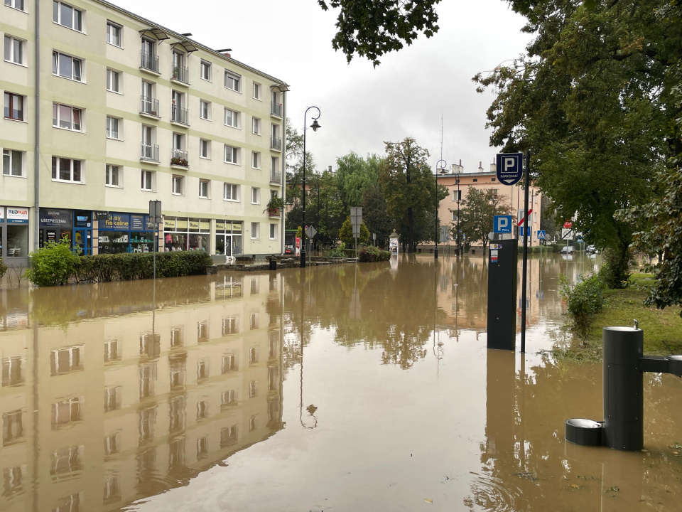 Sytuacja w Nysie (16.09.2024) [fot. Sławomir Mielnik]