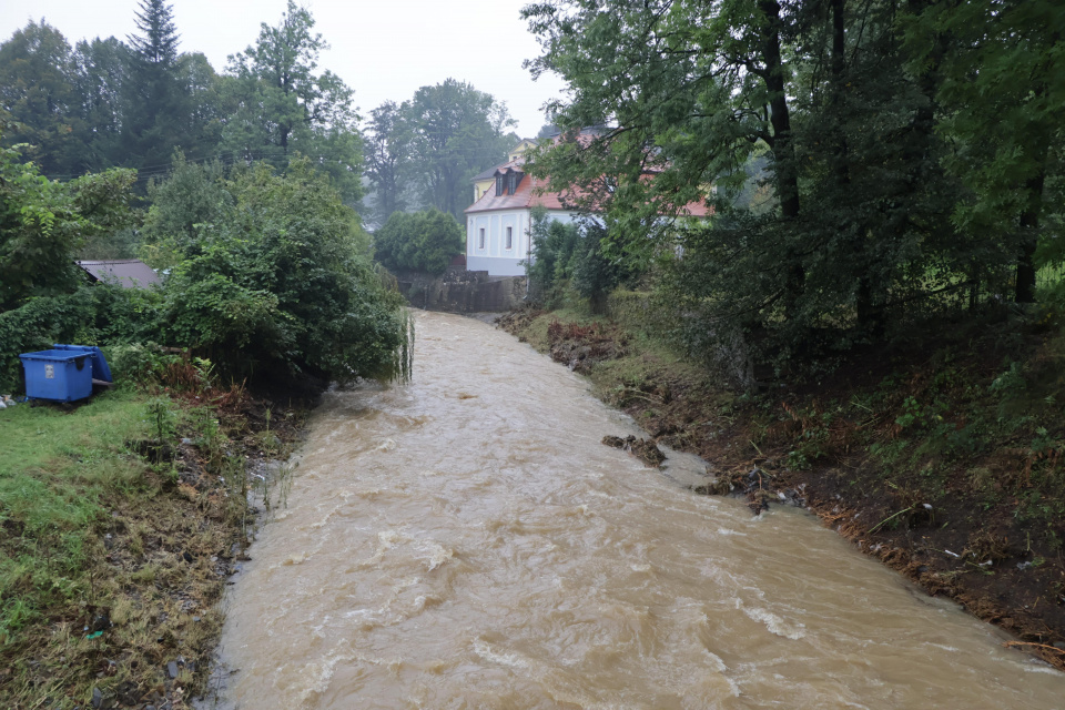 Złoty Potok w Jarnołtówku, 16.09.24. [fot. Sławomir Mielnik]