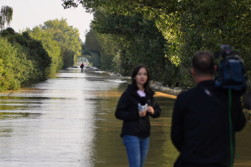 Lewin Brzeski, sytuacja 17.09.24. [fot. Jędrzej Łuczak]