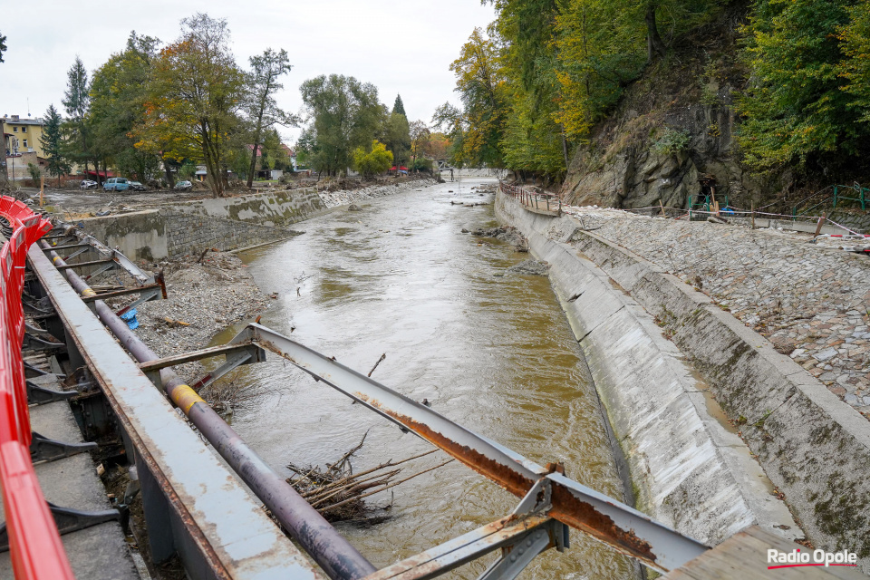 Głuchołazy po powodzi - część zdrojowa miasta (11.10.2024) [fot. Adam Dubiński]