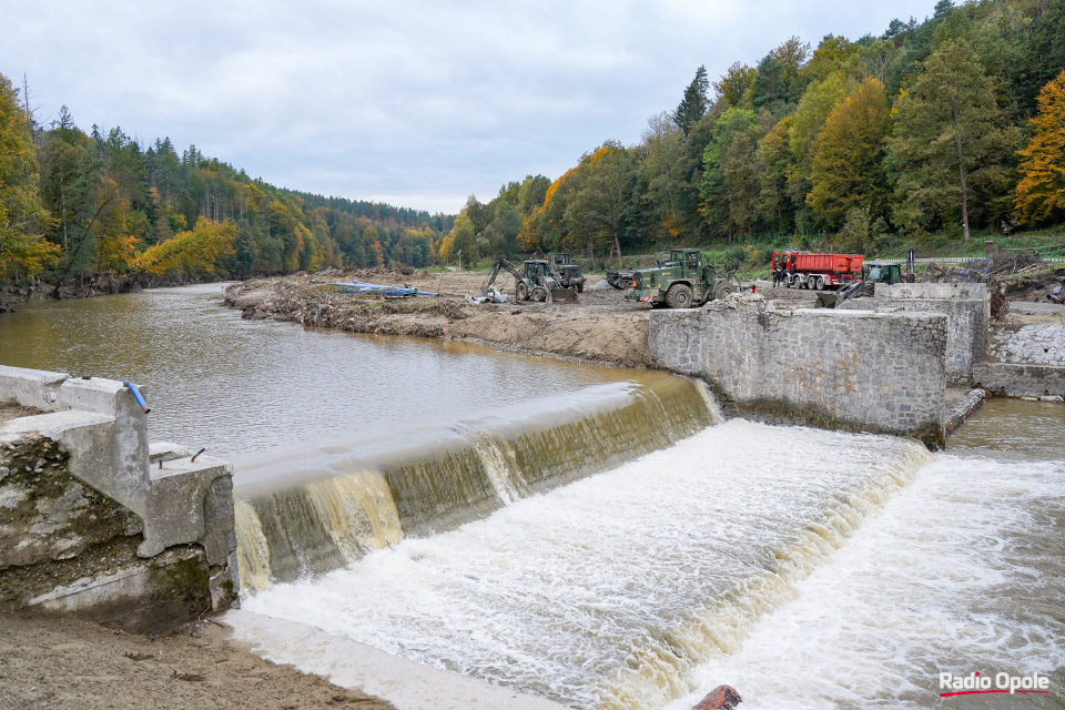 Głuchołazy po powodzi - część zdrojowa miasta (11.10.2024) [fot. Adam Dubiński]