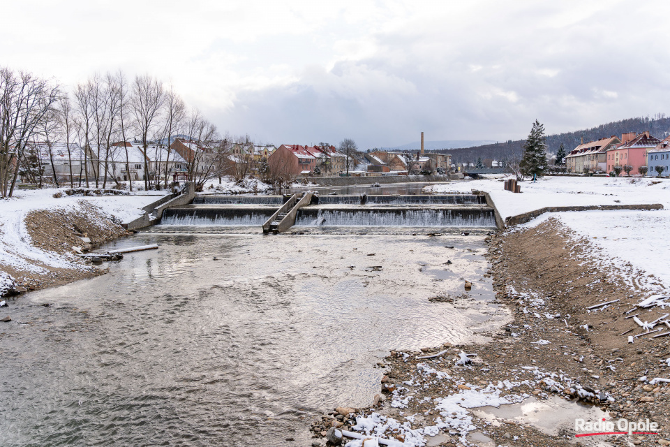 Biała Głuchołaska w Głuchołazach (03.01.2025) [fot. Adam Dubiński]