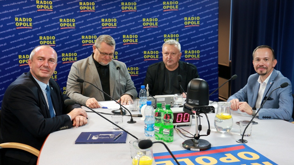 Ring Wyborczy. Od lewej: Andrzej Kasiura, Ireneusz Prochera, Marek Świercz i Maciej Sonik [fot. Justyna Krzyżanowska]
