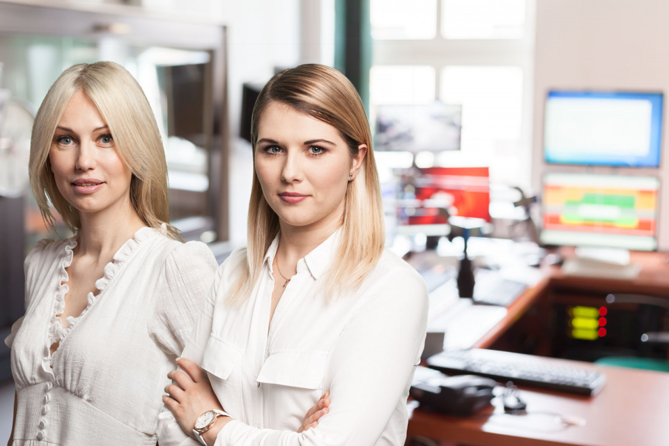 Magdalena Ogórek i Joanna Matlak [fot. Radio Opole]