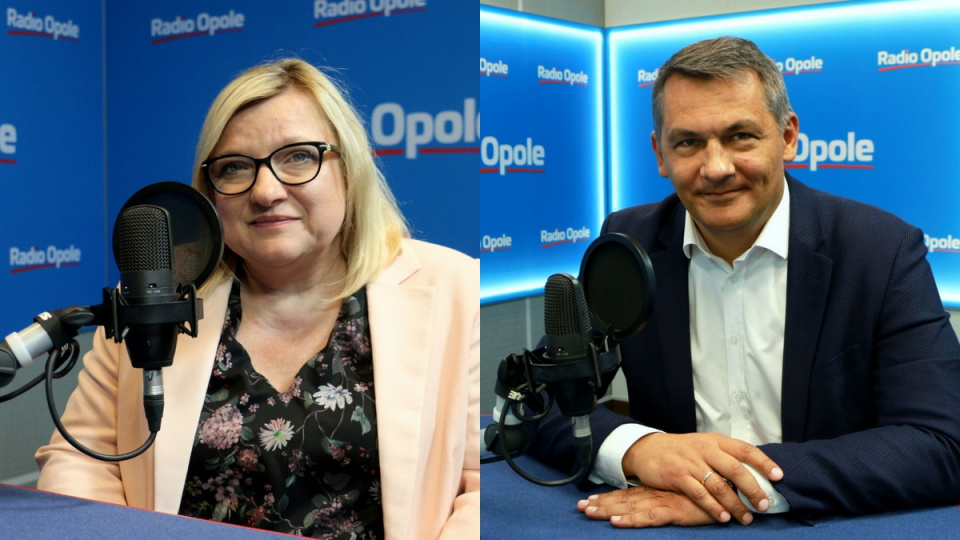 Beata Kempa i Tomasz Kostuś [fot. archiwum Radia Opole]
