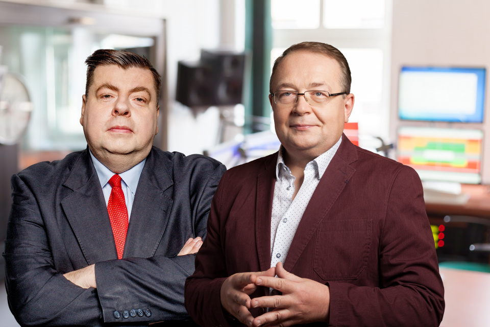 Piotr Semka i Piotr Gociek [fot. Marek Bohdan/Radio Opole i PAP/Arek Markowicz]