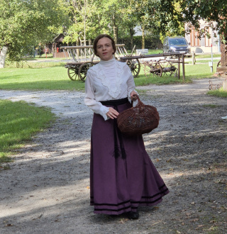 Magdalena Górniak – Bardzik, w drodze do szkoły [fot. Barbara Tyslik]