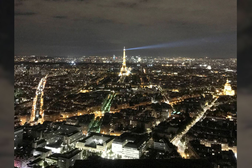 Panorama z Wieży Montparnasse [fot. Natalia Żywicka]