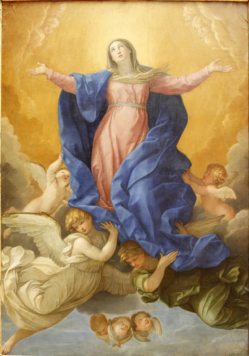 Wniebowzięcie Najświętszej Maryi Panny, Guido Reni, 1642 [www.wikipedia.pl]