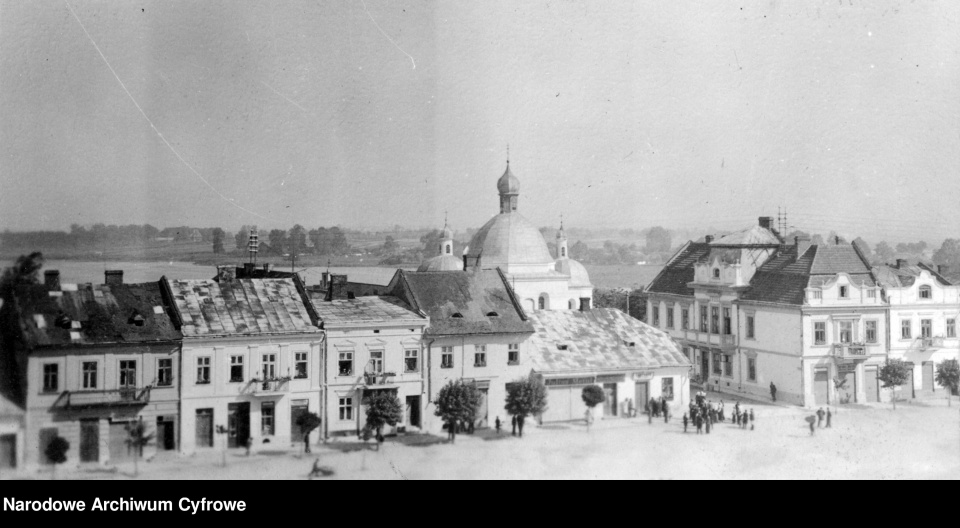 Gródek Jagielloński. Rynek 1942r. [źródło: www.szukajwarchiwach.gov.pl]