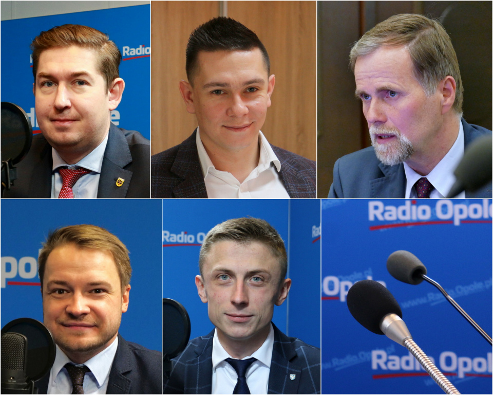 Konrad Gęsiarz, Piotr Bujak, Artur Maruszczak, Hubert Ibrom, Szymon Godyla [fot. Radio Opole]