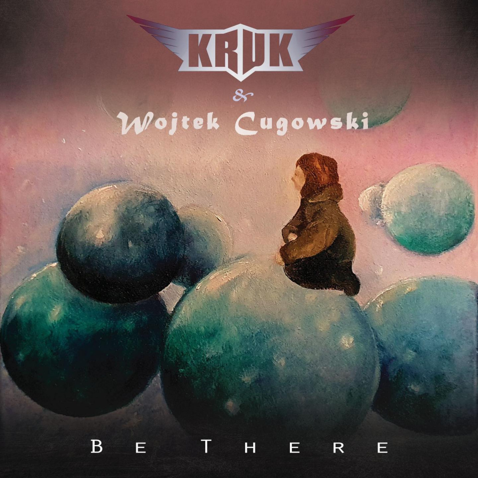 Okładka płyty "Be There" Kruka i Wojtka Cugowskiego