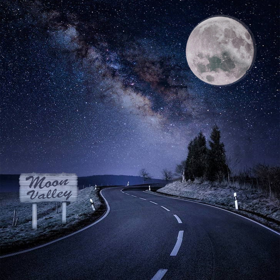 okładka debiutanckiej płyty zespołu "Moon Valley"