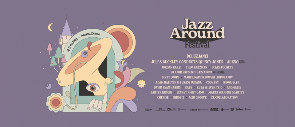 plakat promujący Jazz Around Festival
