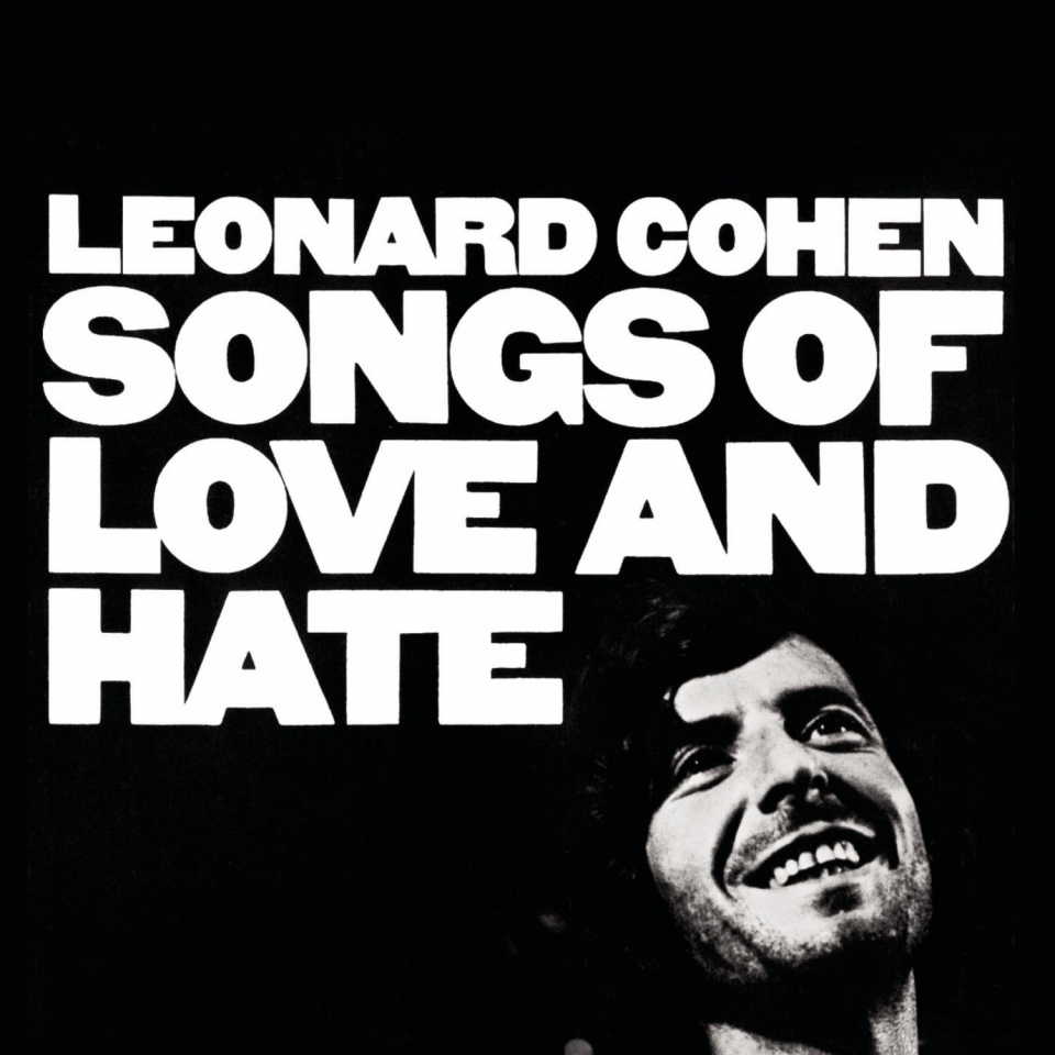 Okładka płyty "Songs of Love and Hate" Leonarda Cohena